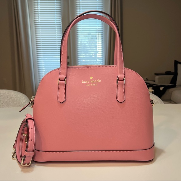kate spade Handbags - Kate Spade Sadie Dome Satchel In Car Pink